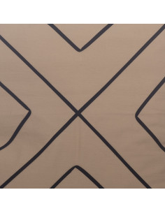 Combo Almohadones Bies Negro Rombos 2