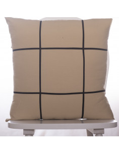 Combo Almohadones Bies Negro Cuadros Grandes 2