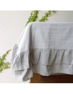 Mantel de Tusor Luján - Doble Volado