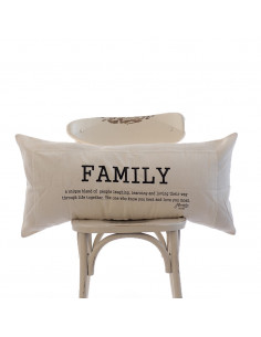 Almohadon FAMILY Arpillera