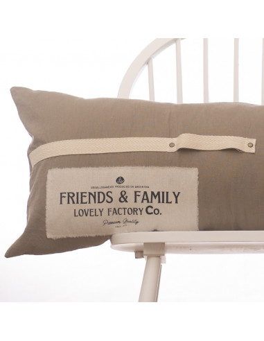 Almohadon Friends & Family Factory -  Caqui Manija