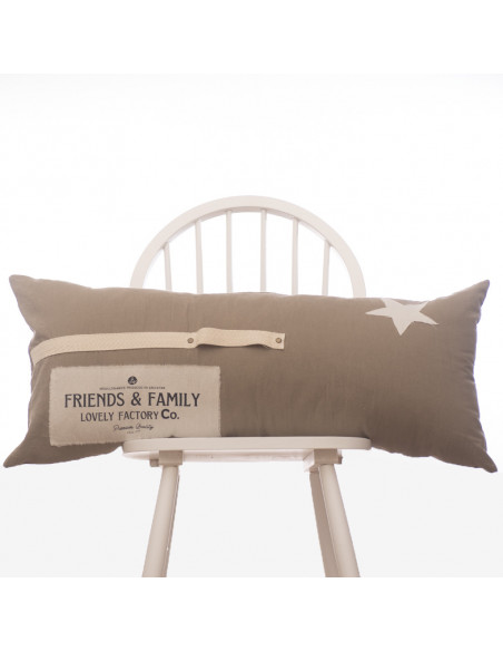 Almohadon Friends & Family Factory -  Caqui Manija
