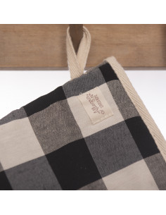 Set Manopla Mini y Repasador - Cuadros 2