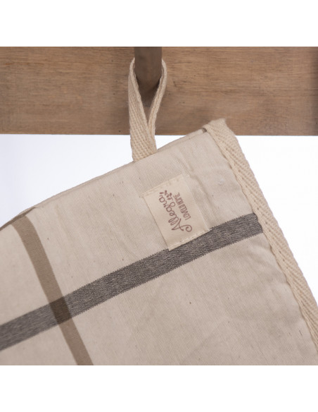 Set Manopla Mini y Repasador - Cuadros