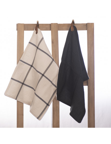 Promo 5 + 1: Pack x 2  Repasadores Cuadros & Lisos