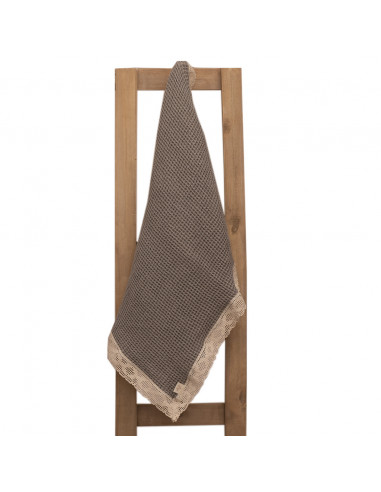 Paño de Waffle Con Puntilla x 1