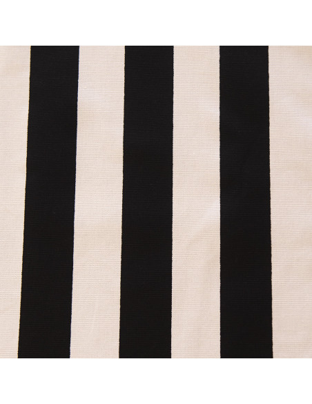 Mantel Rayas Black