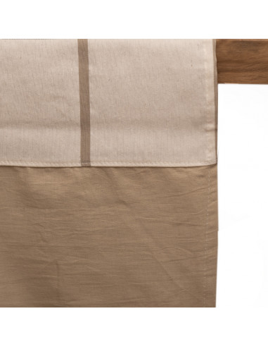 Camino de Mesa Cuadros Tricolor