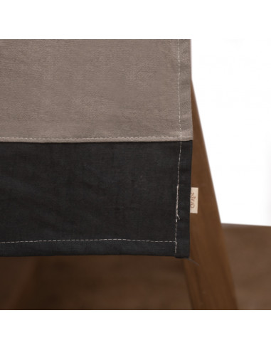 Camino de Mesa Cuadros Tricolor