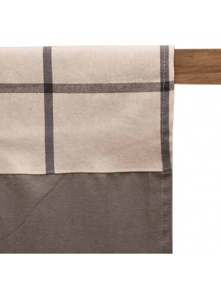 Camino de Mesa Cuadros Tricolor