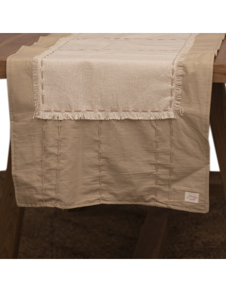 Camino de Mesa Pespunte Combinado