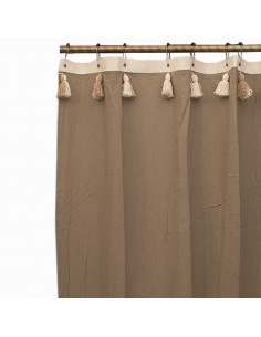 Cortina de Baño: Greta borlas BICOLOR 2