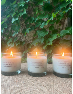 Pack x 3 Velas Holidays con Mensajes - Packaging Gold y Plata