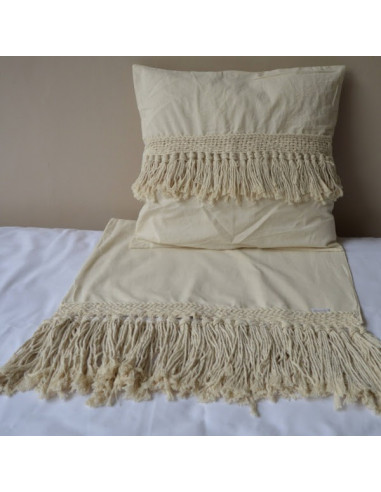 Pie de Cama - CALI - Macrame + Funda