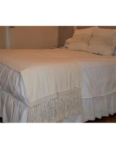 Pie de Cama - CALI - Macrame + Funda