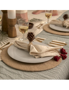 Plato de Sitio - Arpillera