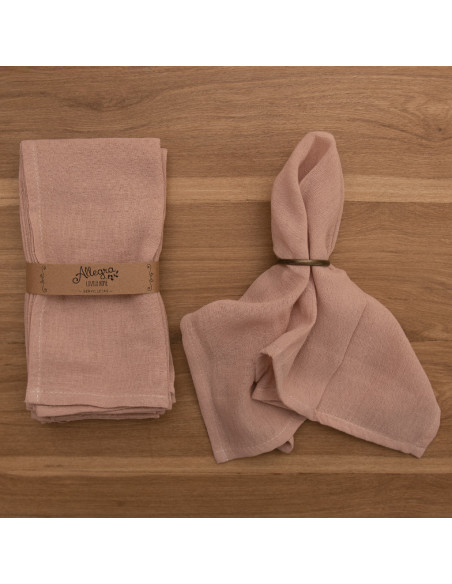 Servilletas Tusor Liso XL- Pack x 4