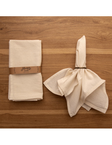 Servilletas Tusor Liso XL- Pack x 4