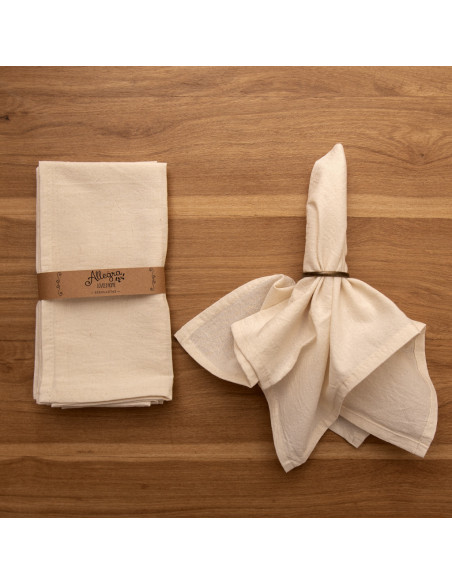 Servilletas Tusor Liso XL- Pack x 4