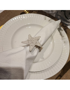 Servilleteros Estrella x 4 - Crochet 2