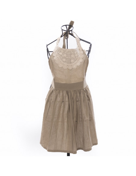 Set Lovely Chef Premium: Delantal Guipiur + Repasador