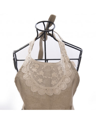 Set Lovely Chef Premium: Delantal Guipiur + Repasador