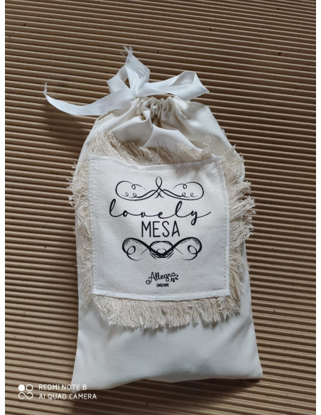 Set Lovely Mesa Premium - Rabat Chic Natural