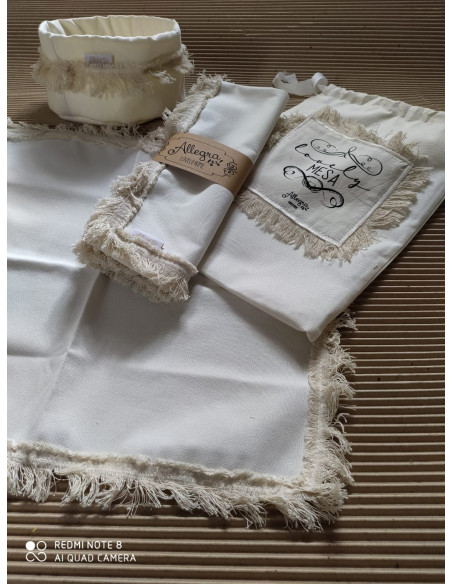 Set Lovely Mesa Premium - Rabat Chic Natural