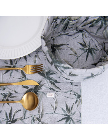 Set Lovely Mesa AM: 4 Individuales + Panera + Camino + Bolsita