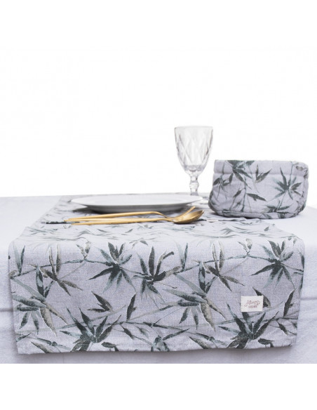 Set Lovely Mesa AM: 4 Individuales + Panera + Camino + Bolsita