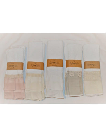 Toallas de mano - Volados x2