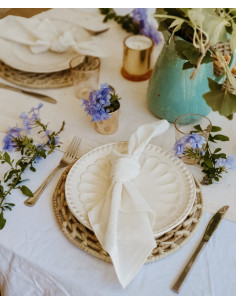 Plato de Sitio hoja de Palma 2