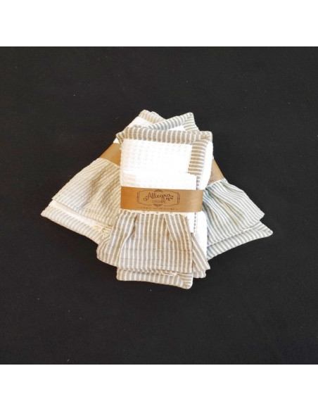 Set Seca Platos: Seca platos + Repasador