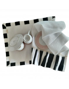 Set Seca Platos: Seca platos + Repasador