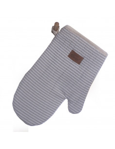 Set Manopla Tusor Rayas : Manopla + Repasador 2