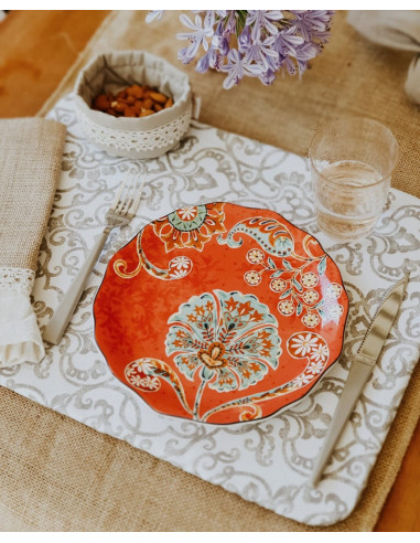 Paneras Individuales Con Puntilla Set x4