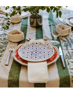 Paneras Individuales Con Puntilla Set x4