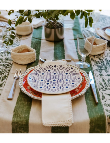 Paneras Individuales Con Puntilla Set x4