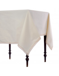 Mantel con Puntilla Media