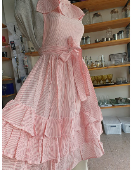 Set Lovely Chef Premium: Delantal Jazmín+ Repasador