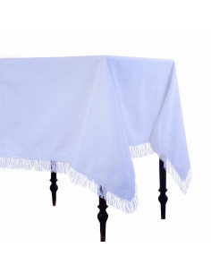 Mantel con Flecos Largos 2