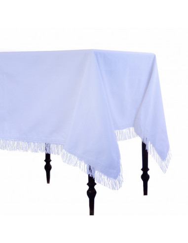 Mantel con Flecos Largos