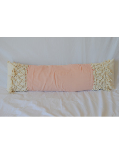 Almohadones - BERNA XL - Tusor y Macramé