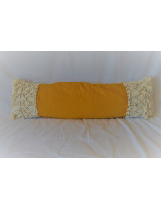 Almohadones - BERNA XL - Tusor y Macramé