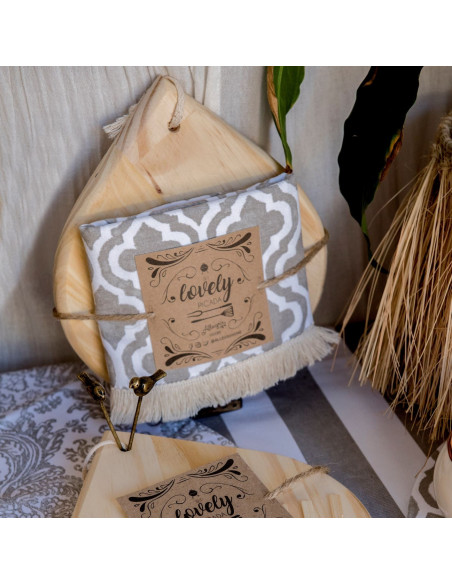 Set de Picada Gota & Flecos: Panera + Tabla + 2 Pinches