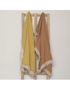 Manta Delhi Gasa Reversible & Flecos