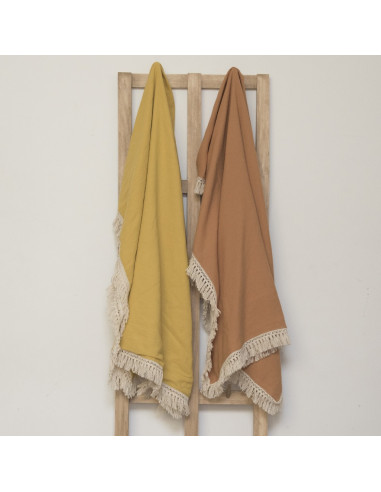 Manta Delhi Gasa Reversible & Flecos