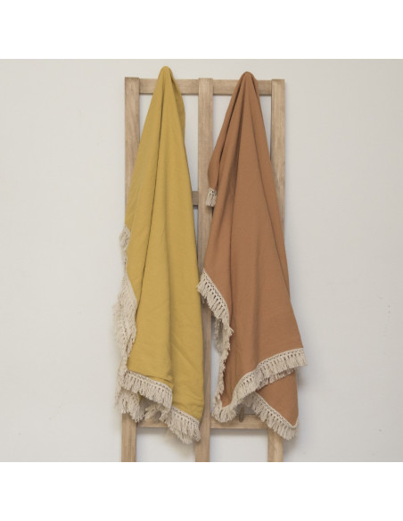 Manta Delhi Gasa Reversible & Flecos