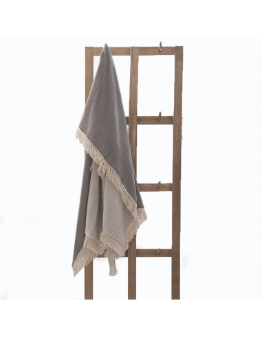 Manta Delhi Gasa Reversible & Flecos