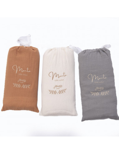 Manta Delhi Gasa Reversible & Flecos